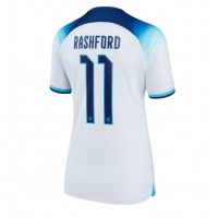 Engleska Marcus Rashford #11 Domaci Dres za Ženska SP 2022 Kratak Rukav
